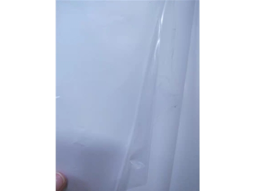 Hot melt adhesive film for leather goods